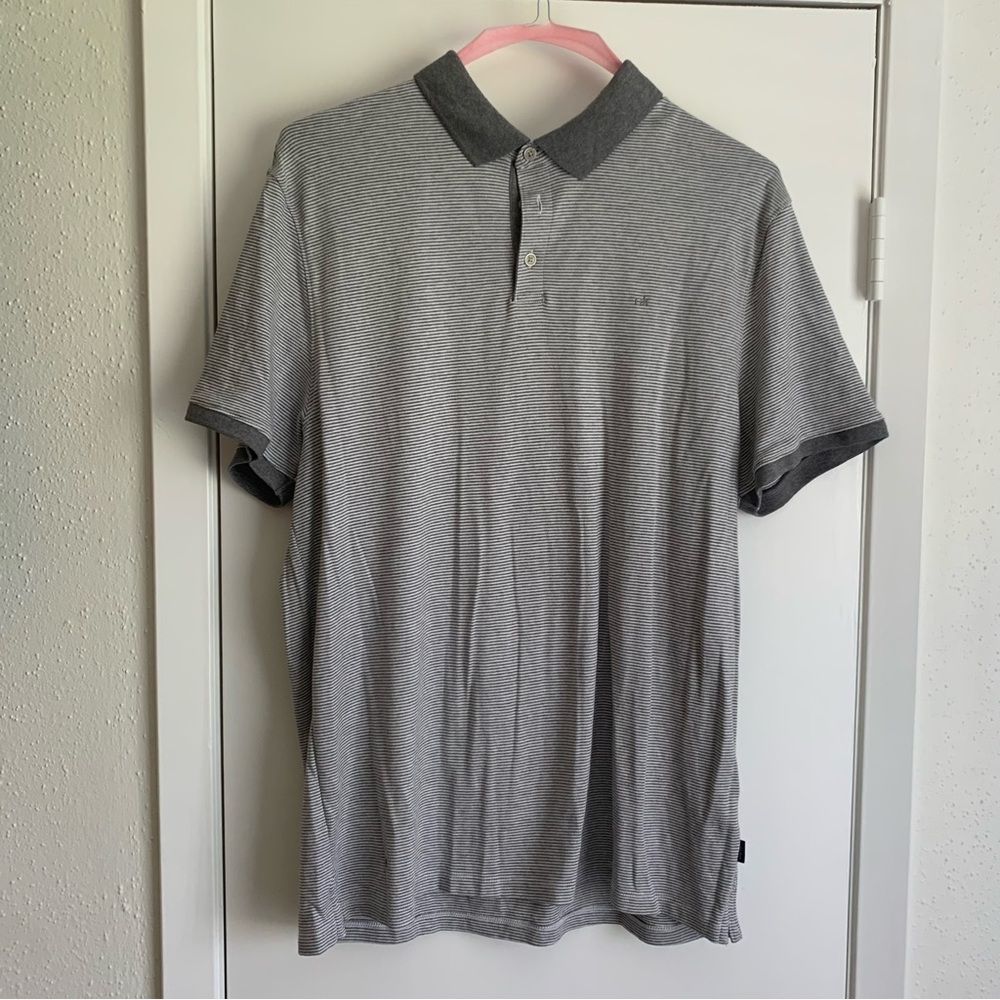Calvin Klein Charcoal Polo Shirt